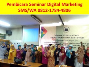 Pembicara Seminar Digital Internet Marketing Surabaya